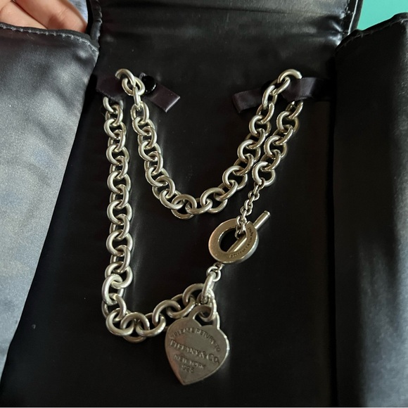 Tiffany’s classic choker, with jewelry case and box - Picture 4 of 9